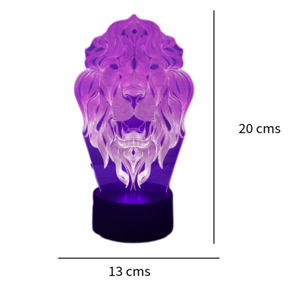 lampara_led_leon_medidas lampara_led_leon_medidas