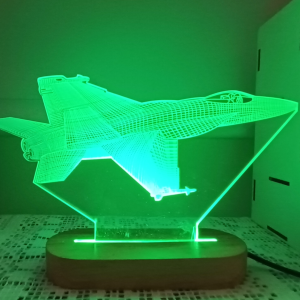 lampara_noche_avion_combate_verde lampara_noche_avion_combate_verde