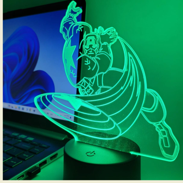 lampara_led_capitan_america_computador lampara_led_capitan_america_computador