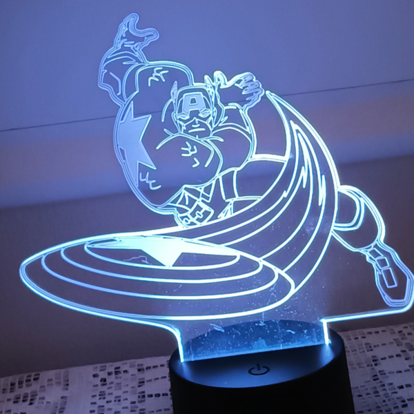 lampara_led_capitan_america_blanco lampara_led_capitan_america_blanco