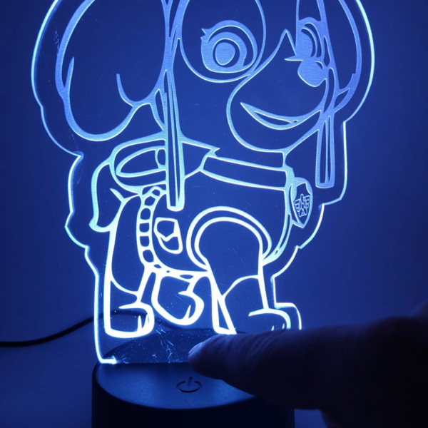 lampara_led_skye_paw_patrol lampara_led_skye_paw_patrol